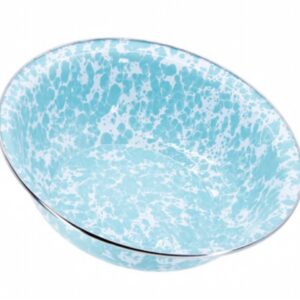 Golden Rabbit Sea Glass Serving Bowl