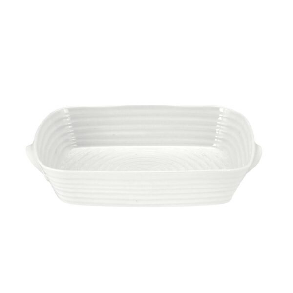 Sophie Conran White Small Handled Rectangular Roasting Dish