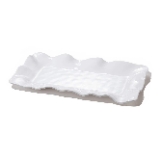 Vida Havana Rectangular Long Platter White