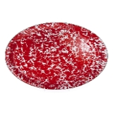 Golden Rabbit Enamelware - Red Swirl Pattern