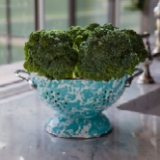 Golden Rabbit Enamelware - Sea Glass Pattern