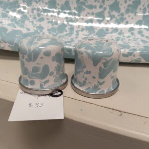 Golden Rabbit Salt & Pepper Turqouise