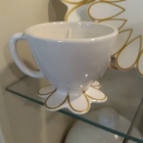 Coton Colors by Laura Johnson Scallop-Edge Gold Mug