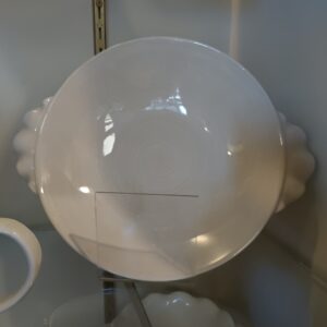 Coton Colors Signature White Ruffle Pasta Bowl