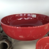 Bowl Serving Red10"Dia