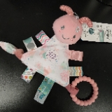 Taggies Activity Triangle Squeeze "I Speak" Camilla Caterpillar 6" Teether