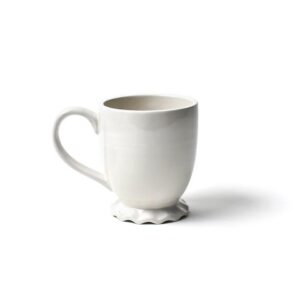Coton Colors by Laura Johnson Signature Ruffle White Mug