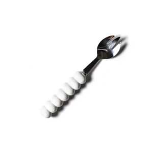 Coton Colors by Laura Johnson Signature White Knob Serving Fork