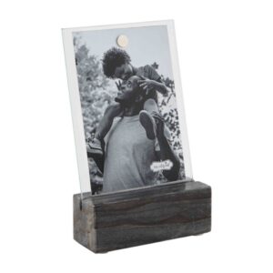 Mud Pie Marble Stand Frame, Gray