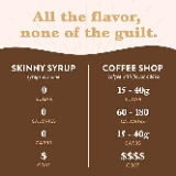 Jordan ' S Skinny Syrups Sugar Free Coffee Syrup, Vanilla Flavor Drink Mix, Zero Calorie Flavoring for Chai Latte, Protein Shake, Food, Gluten Free, Keto Friendly, 25.4 Fl Oz