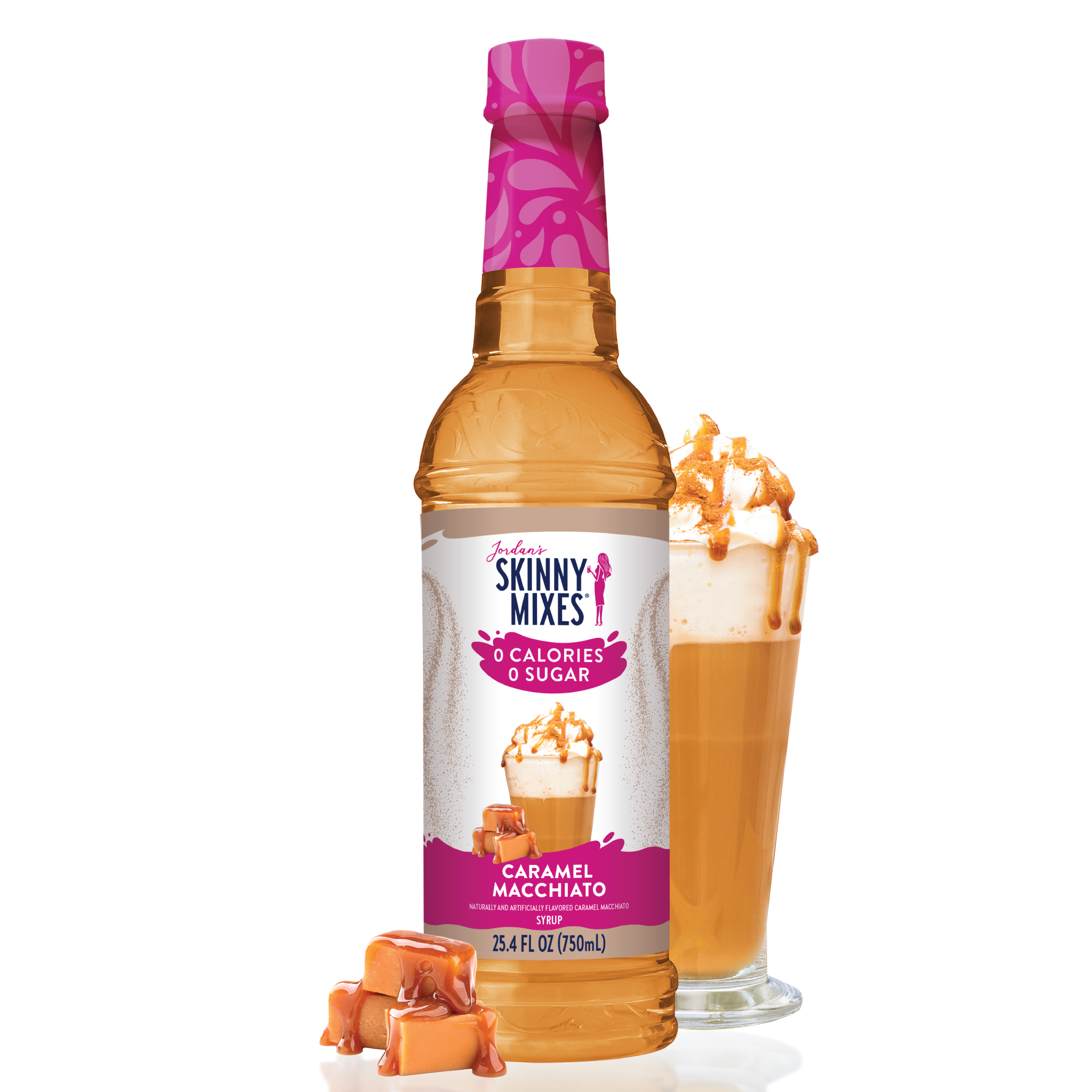Skinny Mix Sugar Free Caramel Macchiato Syrup 1 Skinny Mix Sugar Free Caramel Macchiato Syrup