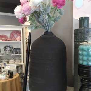 Cotton Vase Medium Black