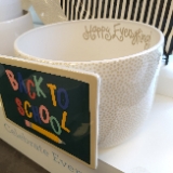 Happy Everything! Ceramic Minimalistic Serving Bowl, 216 Cups