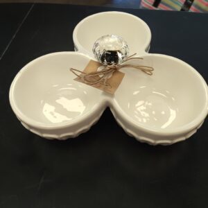 Mud Pie Circa Door Knob Triple Dip Set