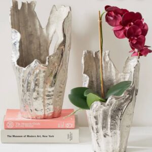 Arbre Vase Large Silver s/2