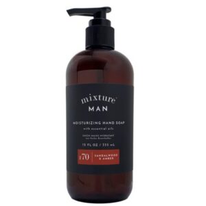 Mixture Man Sandalwood Amber 12 oz Hand Soap