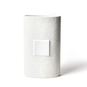 Happy Everything Stone Small Dot Big Oval Vase