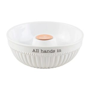 Mud Pie All Hands In Serving Bowl