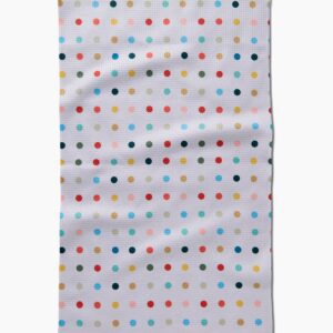 Retro Dot Tea Towel