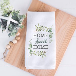 Home Sweet Home Kitchen Towel, Housewarming Dish Towel