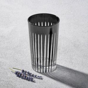 Vikko Decor - Timeless, 15.5 Oz Highball Water Glass, Black