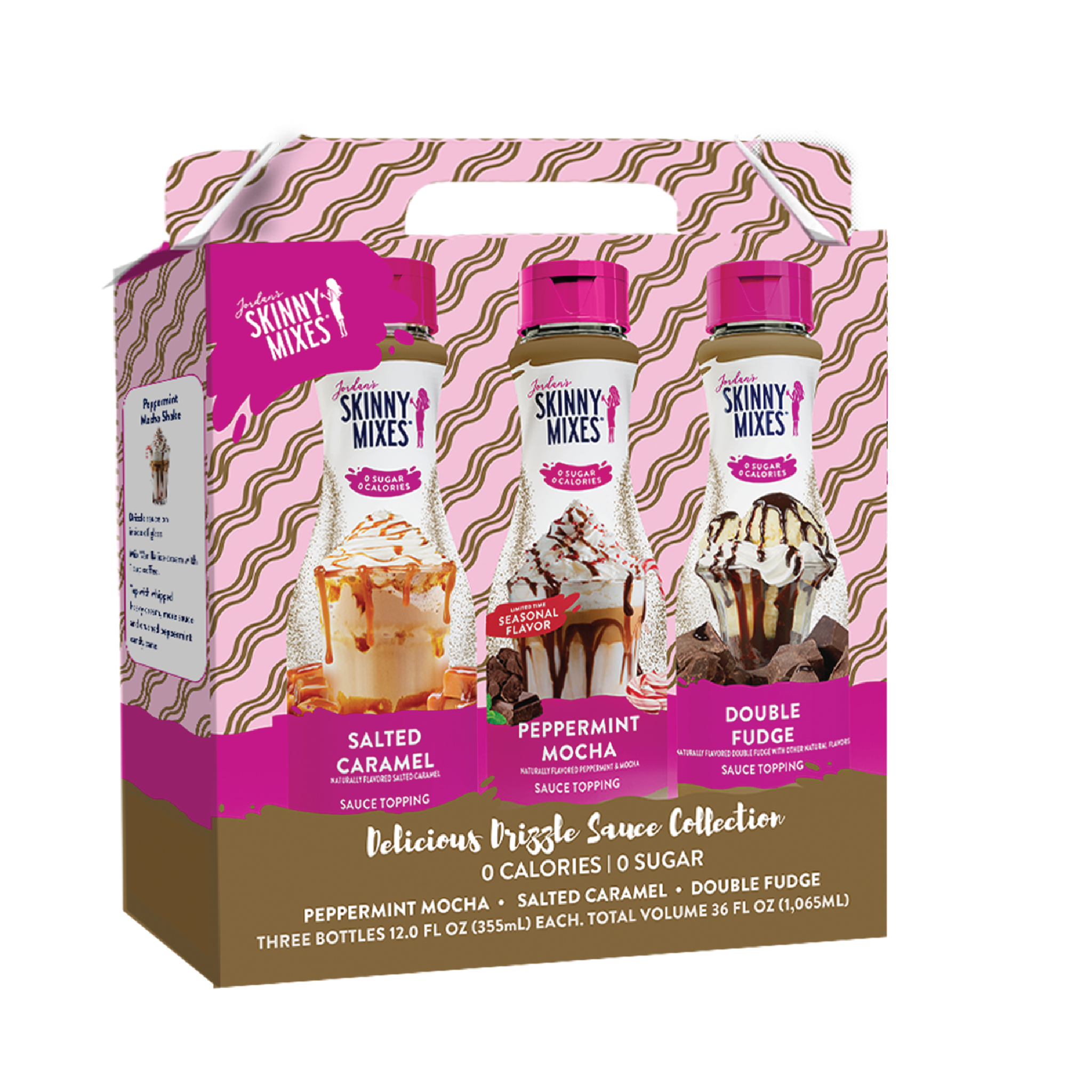 Skinny Mix Sugar Free Holiday Delicious Drizzle Sauce Trio 1 Skinny Mix Sugar Free Holiday Delicious Drizzle Sauce Trio