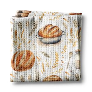 Sourdough Bread Baking Baker Homestead Kitchen Towel Waffle