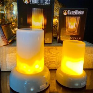 Mini Flame Illusion 2.75"Wx3.5"H