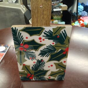 Balasm And Holly Wood Board