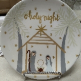 Coton Colors Neutral Nativity Salad Plate