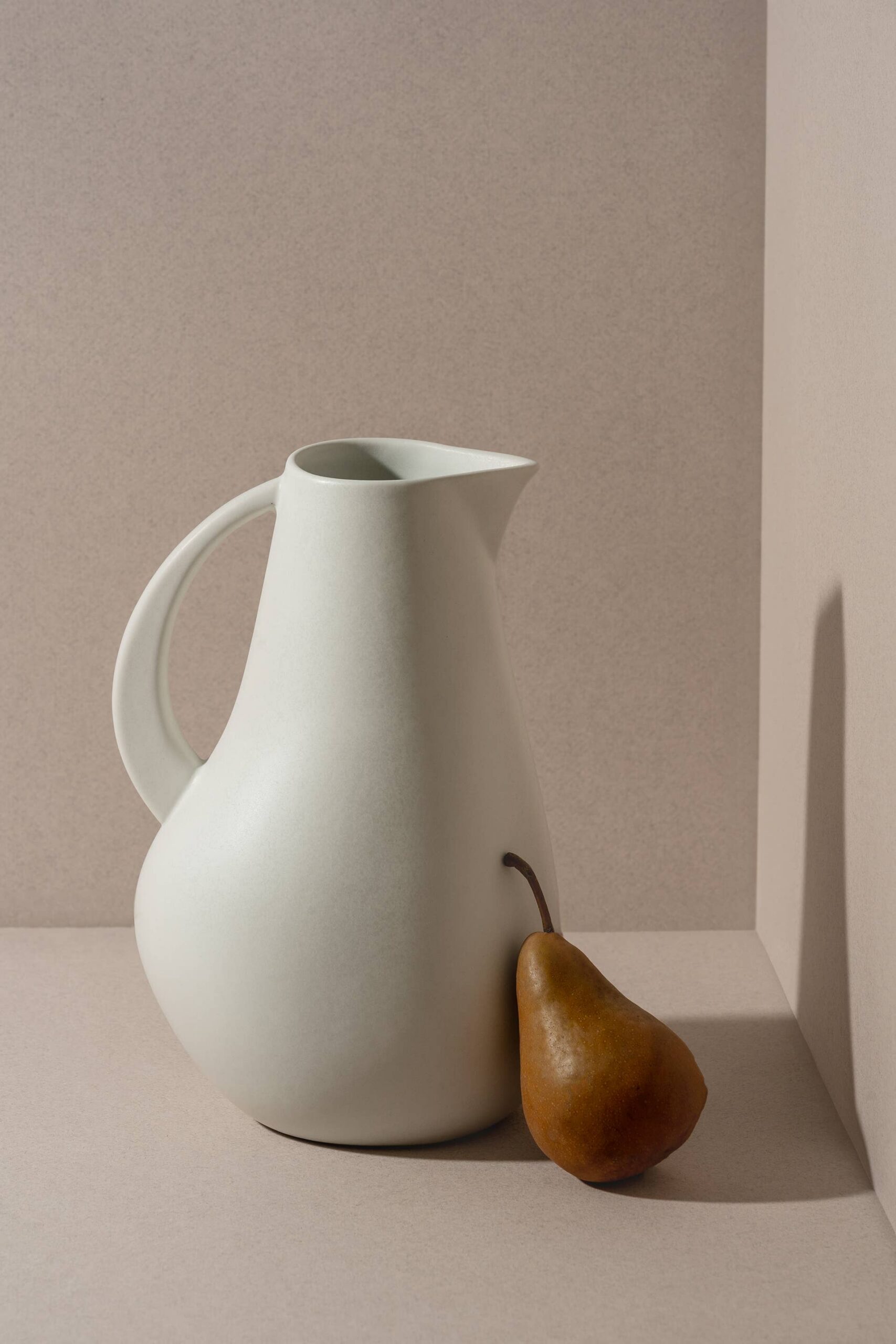 Stoneware Pitcher & Vase For Flowers | 64 oz 1 Stoneware Pitcher & Vase For Flowers | 64 oz