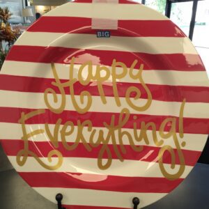 Happy Everything Holiday Round Platter
