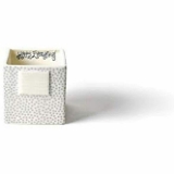 Happy Everything! Black Dot Small Mini Nesting Cube