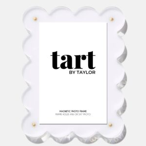 Tarte White Acrylic Picture Frame
