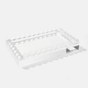 Medium Bubble Lucite Tray