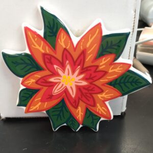 Happy Everything Mini Poinsettia Attachment