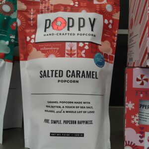 Poppy Handcrafted Popcorn Salted Caramel Popcorn
