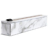 ChicWrap Carrera Marble Foil Dispenser with 12 x 30 Professional Aluminum Foil