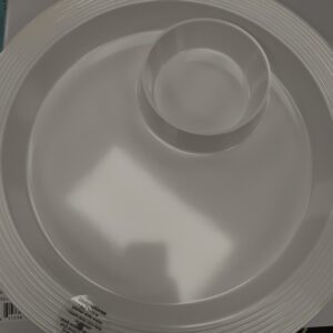 Nora Fleming Melamine Pinestripe Chip and Dip Platter