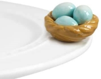 Nora Fleming Blue Robin's Egg Mini