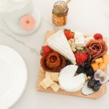 Nora Fleming Maple Cheese Board