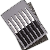 Rada Cutlery Serrated Steak Knife Set Stainless Steel Knives Set of 6