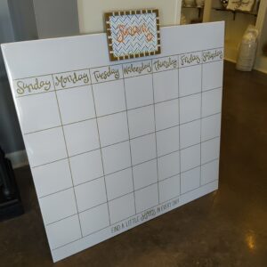 Happy Everything 30" Magnetic Dry Erase Wall Calendar