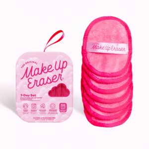 MakeUp Eraser Pink 7-Day Set | Eco-Friendly