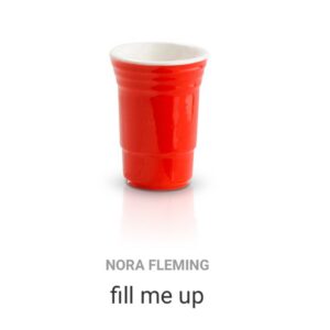 Nora Fleming Red Solo- Fill Me Up Mini