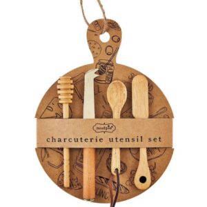 Mud Pie Charcuterie Board Serving Set, Utensil 5 3/4"