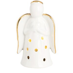 Mud Pie Christmas Musical Angel Light-Up Sitter