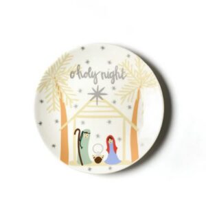 Coton Colors Oh Holy Night Fair Skin in Color Salad Plate