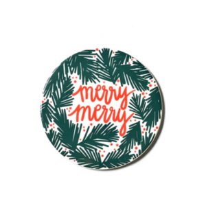 Happy Everything Balsam Round Trivet