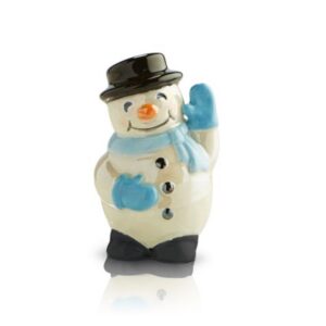 Nora Fleming Snowman Frosty Mini